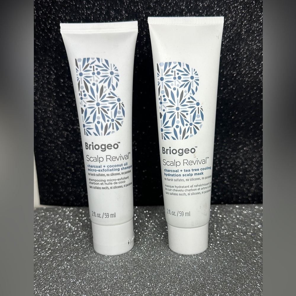 Briogeo Scalp Revival Travel Duo — shampoo 2oz & scalp mask 2oz